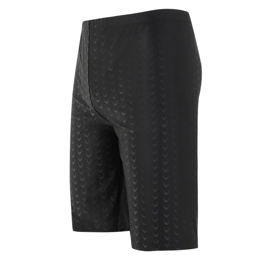 Calções de banho masculinos de secagem rápida Boxer tamanho grande Anti-constrangimento calças de cinco pontos roupa de