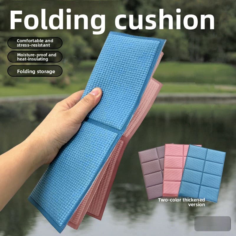 [Estoque Pronto] Almofada Dobrável À Prova De Umidade Para Exterior Profissional Portátil Bunda Espessada Material XPE P