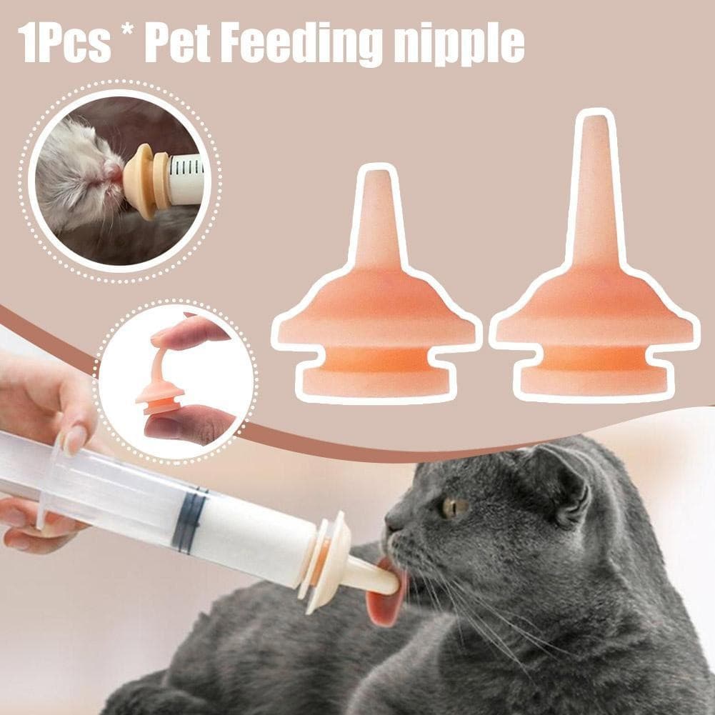 Chupeta De Silicone Não Tóxica Para Animais De Estimação , Gatinhos Recém-Nascidos , Coelhos K2a9
