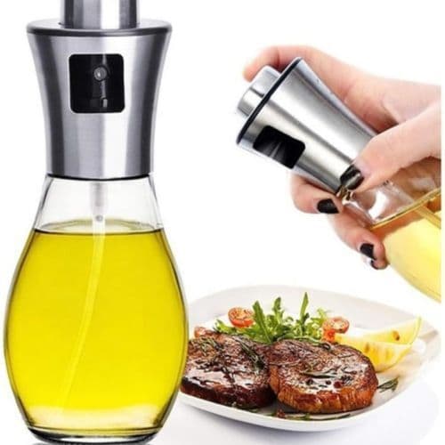 Galheteiro Spray Vidro 200ml Dispenser Temperos Azeite Vinagre Cozinha
