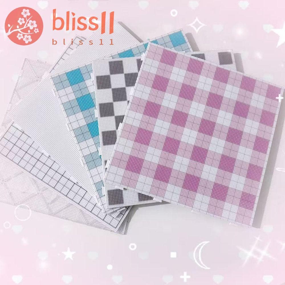 BLISS11 Contas De Fusível Pegboards , 2.6mm DIY Perler Placas , Alongar De Quadradas De Unhas