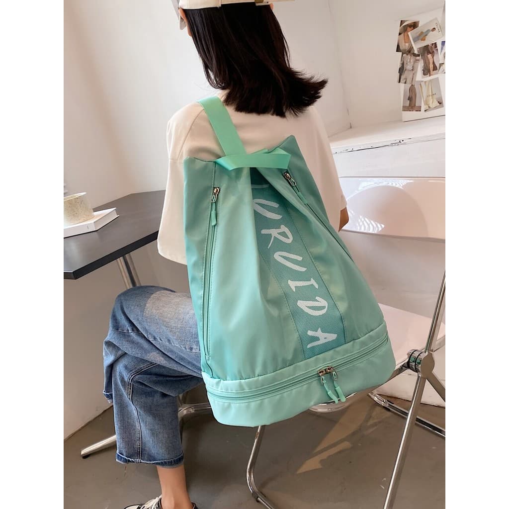 Saco de ginásio de natação seco molhado separação saco feminino saco de viagem à prova dwaterproof água saco de armazena