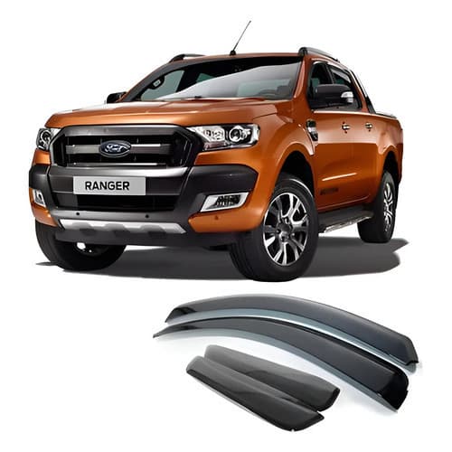 Calha De Chuva Slim Ranger 2013 A 2021 4 Portas
