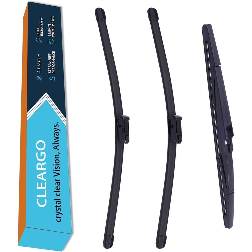 Palhetas do Limpador de Para-brisa para Chevy Trailblazer 2022 2023 2024 2025 - Conjunto Completo Dianteiro e Traseiro (