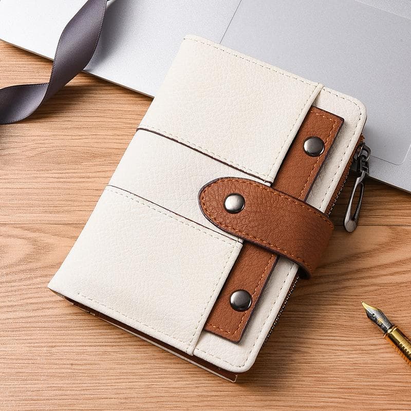 carteira masculina carteira masculina com ziper Bolsa de moedas masculina curta estudante carteira feminina pequena fres