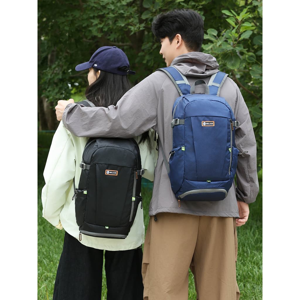 Ultra leve dobrável ao ar livre mochila caminhadas saco de viagem saco de pele dos homens grande capacidade mochila espo