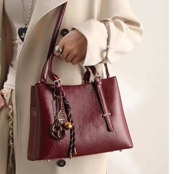 Hong Kong luz luxo High-End vermelho saco noiva bolsa de casamento 2026 na moda novo estilo All-Match moda bolsa de ombr