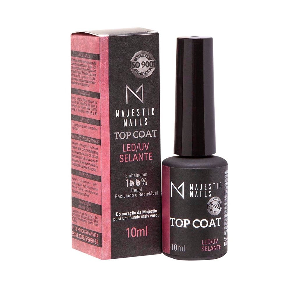 Top Coat LED/UV Majestic Nails 10 ML