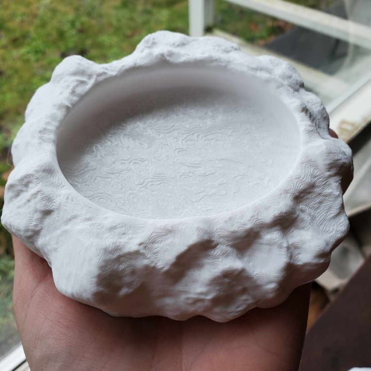 Bebedouro Comedouro Estilo Pedra Natural para Repteis Tartaruga Jabuti Gecko Hamster Cobras Roedores