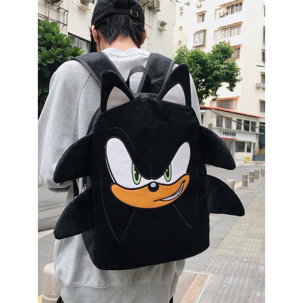 Desenhos animados de pelúcia mochila estilo masculino estudantes universitários de alto valor bonito nicho Design mochil