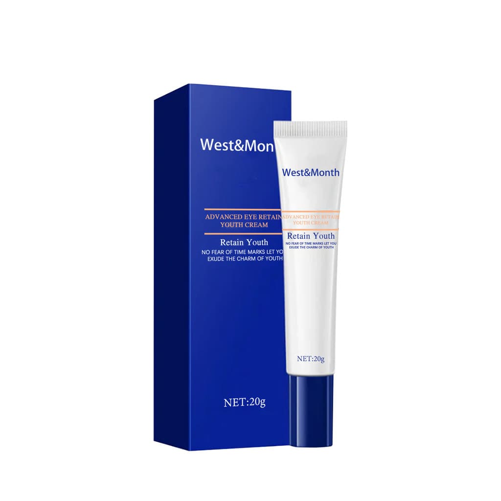 West & Mês Creme Para Os Olhos Reparador De Linhas Claras E Hidratante Reafirmante