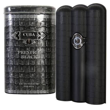 Perfume Cuba Prestige Black Eau de Toilette Masculino 90ML