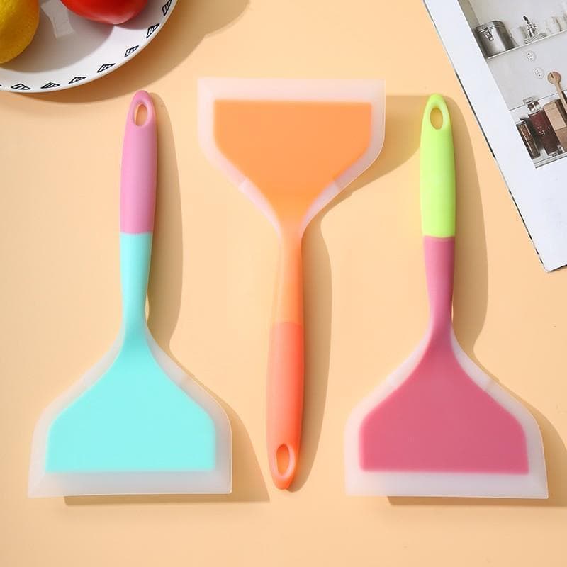 Espátula de panqueca de silicone grau alimentício Tamagoyaki silicone fritar espátula utensílios de cozinha panqueca ome