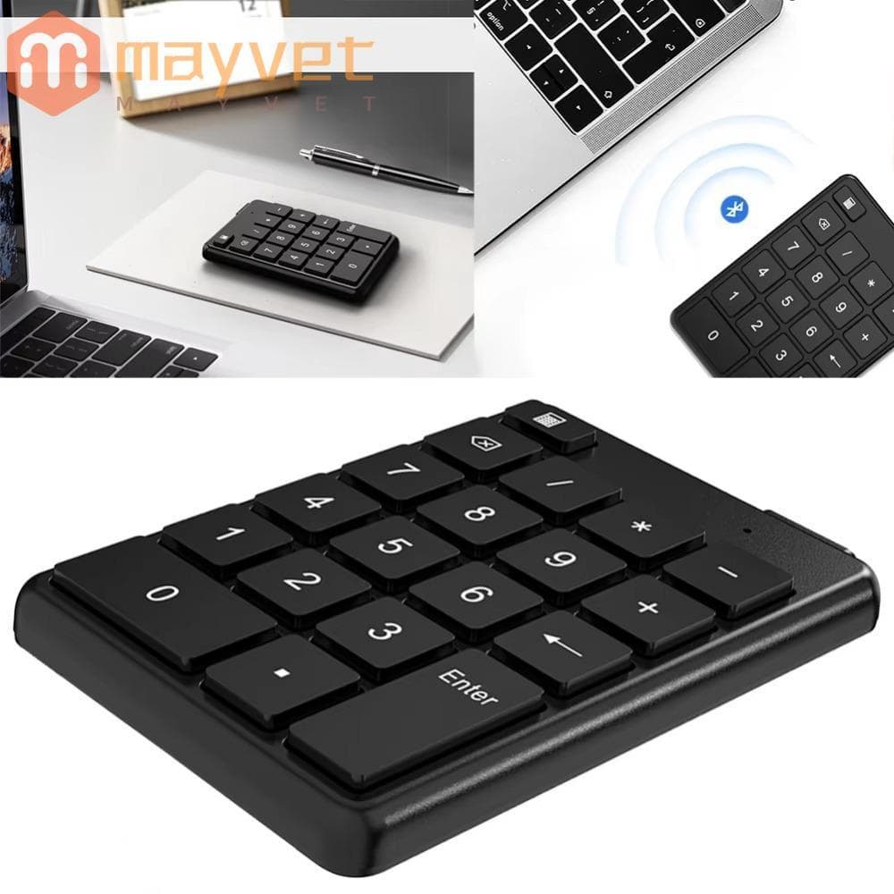 Teclado Numérico MAYVET , Mini Bluetooth , Externo Leve Para Laptop