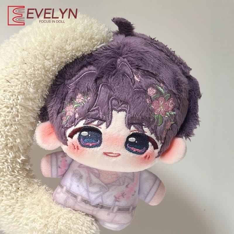 Evelyn Love and Deepspace 10CM Xavier Zayne Rafayel ralayo Sylus Caleb Flores Anime Jogo Brinquedo De Pelúcia Plushies B