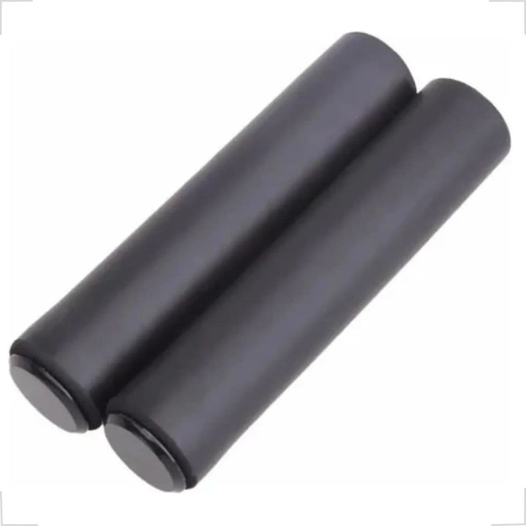 Manopla Silicone High One 135mm MTB Preto Conforto Bike Aderência Antiderrapante Par Trilha Urbano