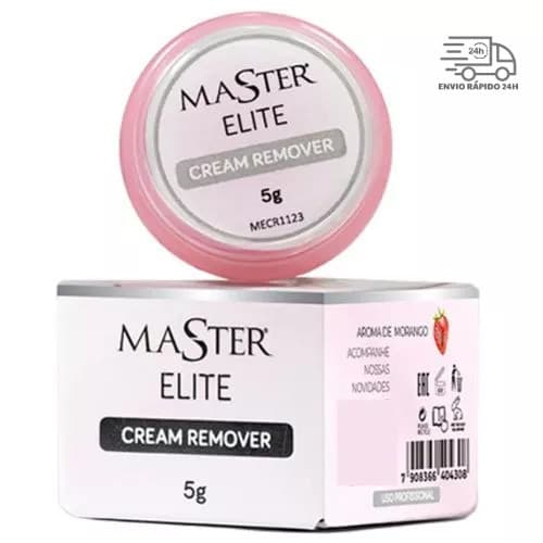 Removedor Em Creme Master Elite Cream Remover Para Extensão De Cílios