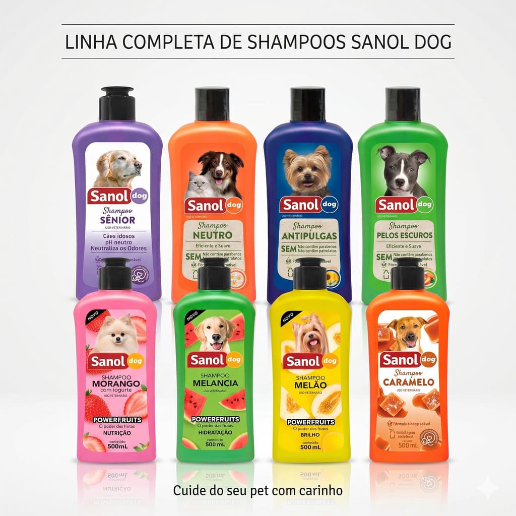 Shampoo Sanol Dog Para Cachorro 500 ml