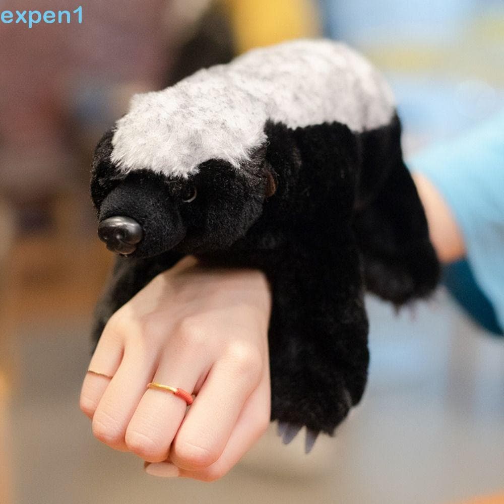EXPEN Texugo Mel Brinquedo , Boneca De Pelúcia Realista , Decoração Do Quarto Animal Selvagem Simulação