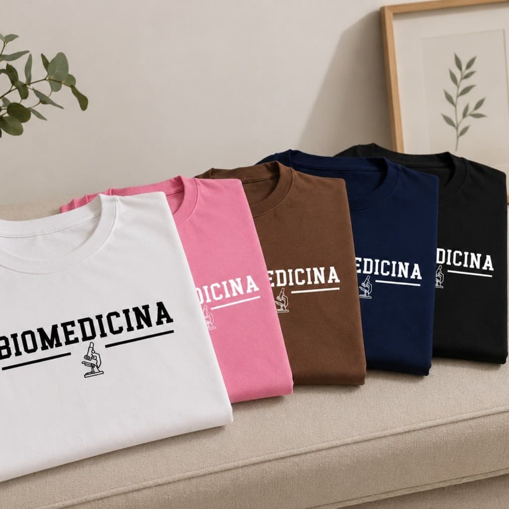 Camiseta Biomedicina Universitária Feminina Premium