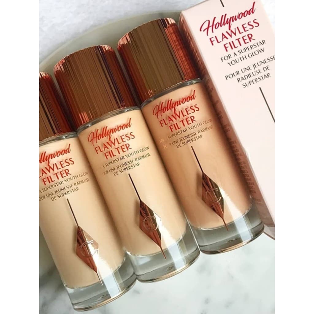 CT/Charlotte Tilbury Starlight Beauty Flawless Filter Foundation Maquiagem Primer Highlighter