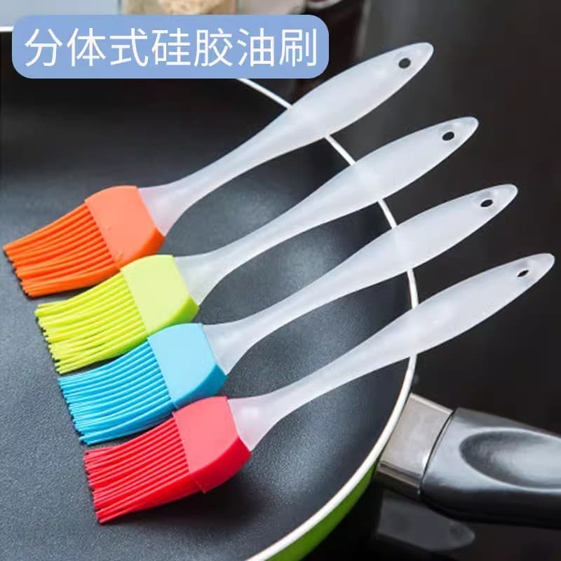 Escova de óleo resistente a altas temperaturas, doméstica, cozinha, panqueca, Silicone, escova de óleo, cozimento, churr