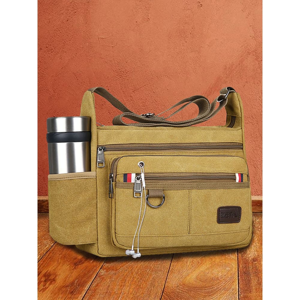 Bolsa de lona masculina bolsa de ombro crossbody bolsa Casual crossbody bolsa de canteiro de obras mochila ferramenta em