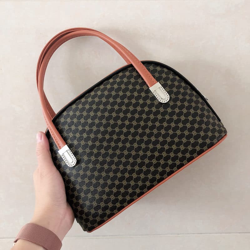 Novo saco de concha feminino saco mãe bolsa pequena saco de compras de mercearia pequena bolsa de meia-idade idosos avó