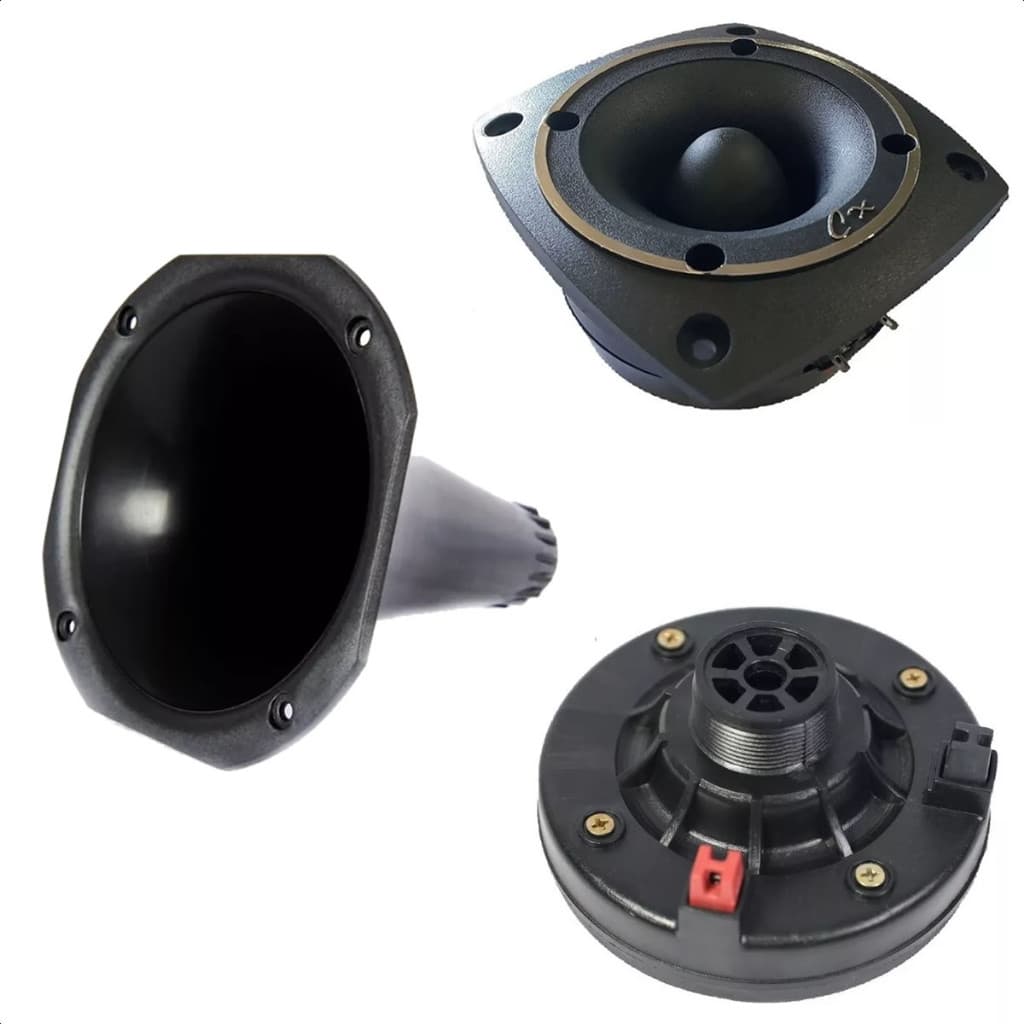 Kit 1 Driver 150w + 1 Boca Corneta + 1 Super Tweeter 150w