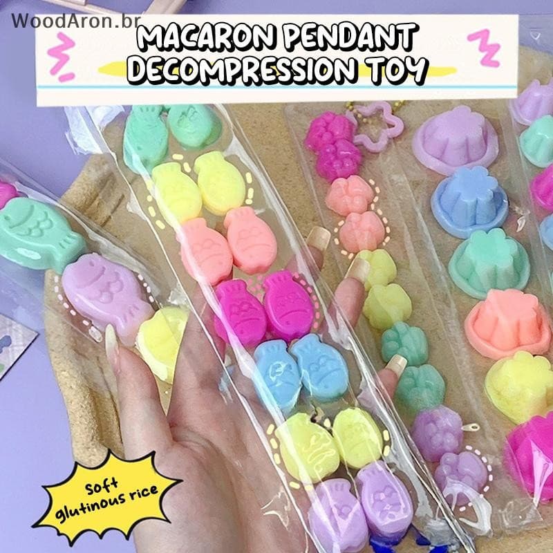 WoodAron Brinquedo Macio de Apertar em Forma de Taiyaki Pata, Brinquedo Antiestresse Respirável para Adultos ZHBH
