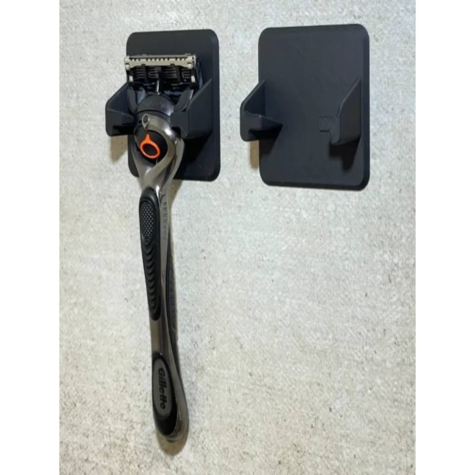 Suporte Para Lâmina De Barbear com Dupla Face Cor Preto