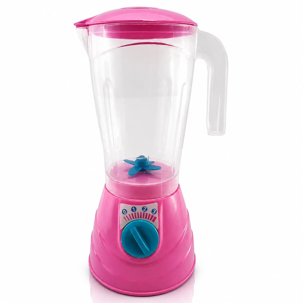 Liquidificador Infantil Rosa Play Toys Brinquedo Faz de Conta