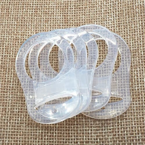 Adaptador de chupeta sem alça MAM NUK LILLO de silicone macio para prendedor de chupeta