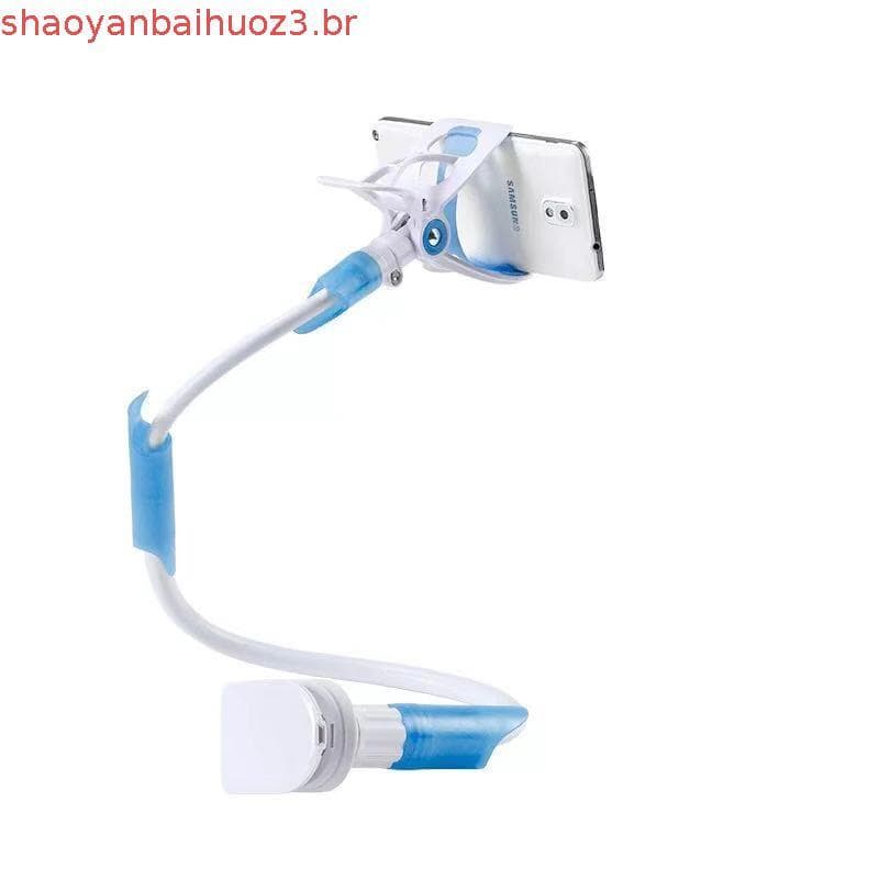 Suporte de Telefone Lcall Gooseneck para Cama - Clipe de Fixação para Celular, Braço Longo Flexível, Suporte Suspenso