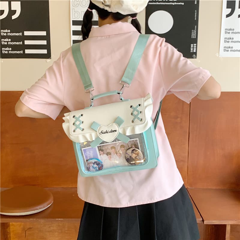 All-Match japonês Original saco de dor jk um ombro duplo ombro cruz-corpo estudantes japoneses diário Commuter para a es
