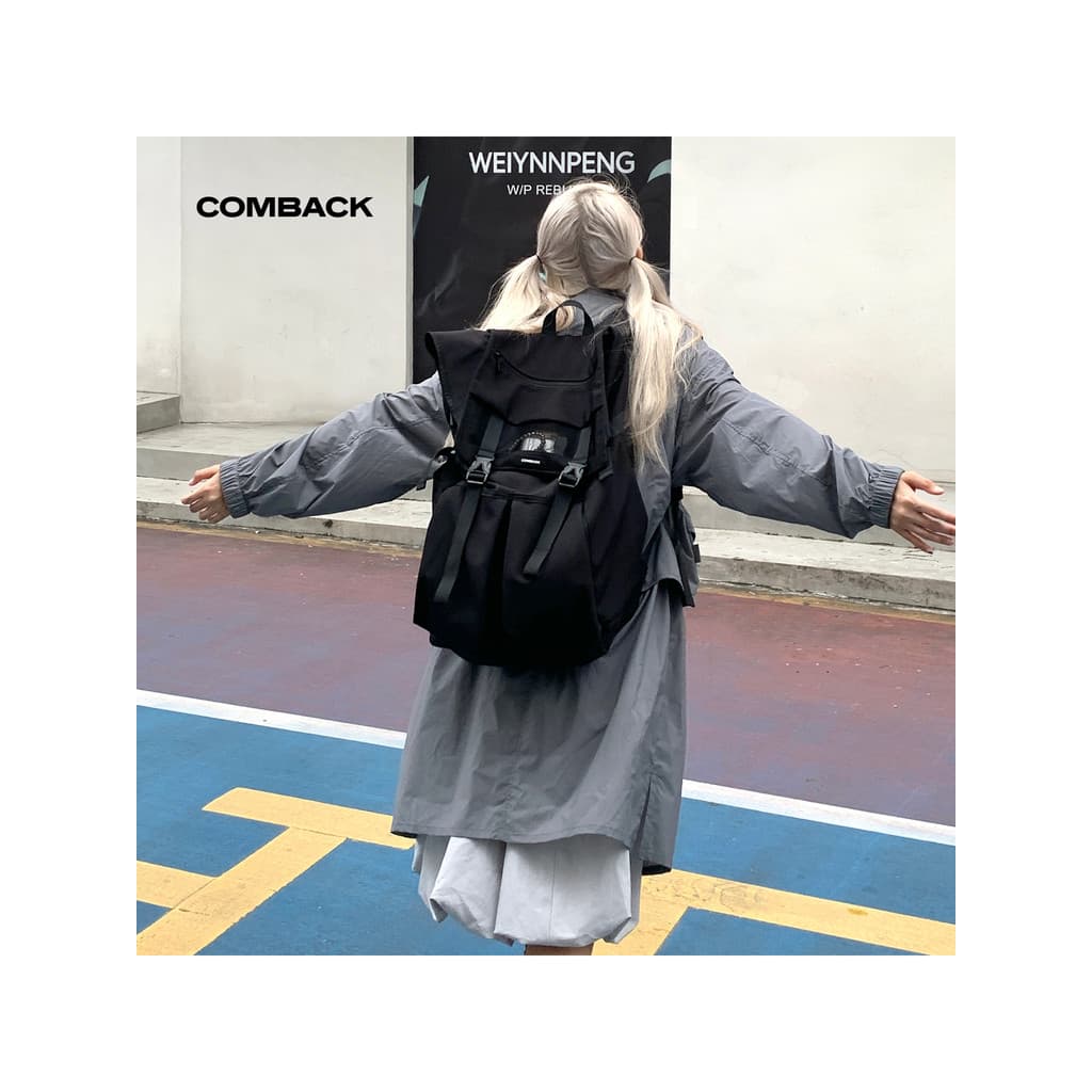 COMBACK cidade computador ao ar livre grande capacidade mochila masculino estudante saco de escola secundária feminino m