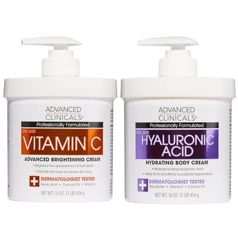 Advanced Clinicals Green Coffee Bean Thermo-Loção Corporal Firmadora | Hidratante Em Creme De Colágeno Com Infusão De Ca