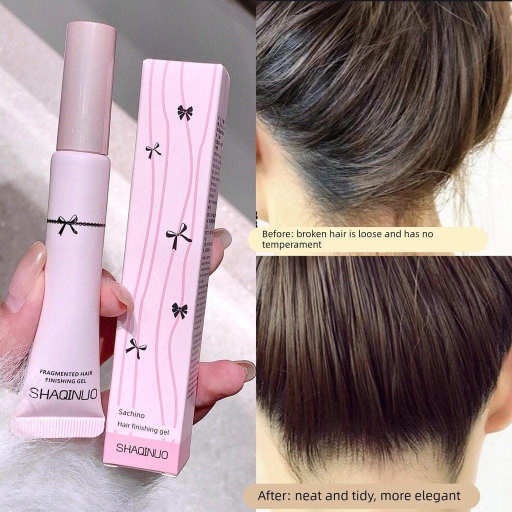Creme de acabamento de cabelo quebrado feminino Anti-frio cabelo Frizz estilo franja crianças adulto acabamento ferramen