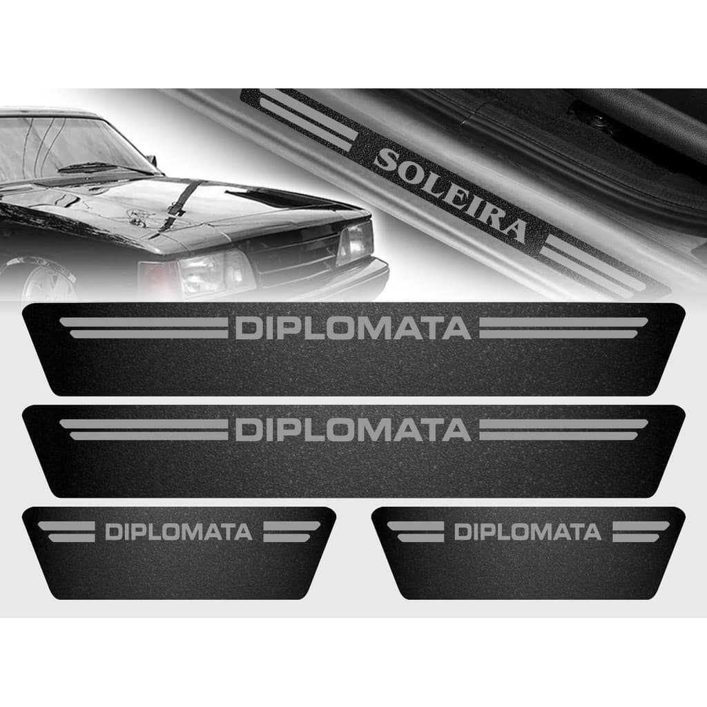 Soleira De Porta Gm Diplomata Modelo Universal Carro personalizado