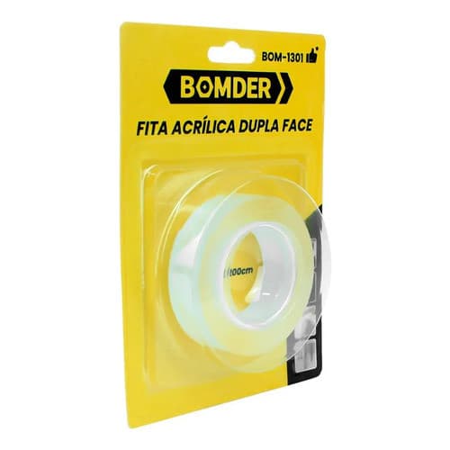 Fita Dupla Face Forte Profissional 18mm X 200cm Industrial