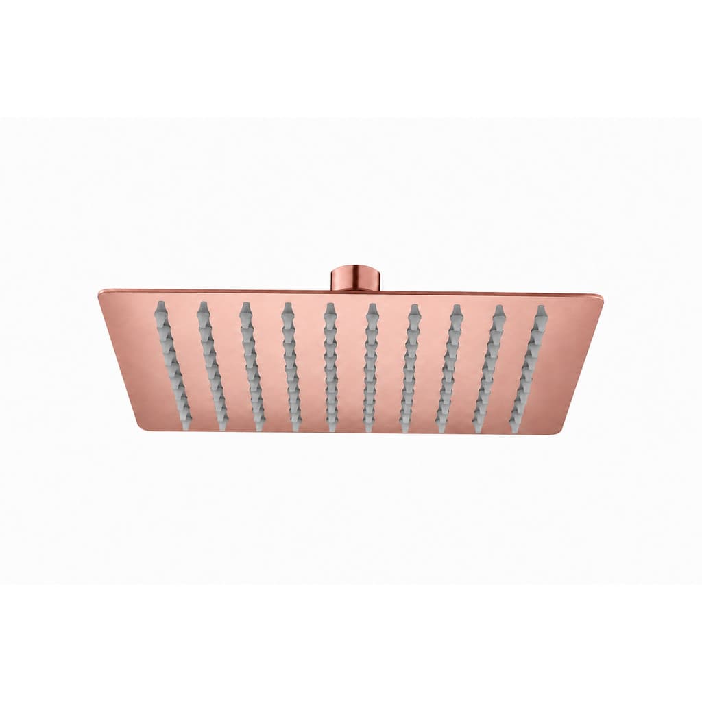 Ducha Quadrada 20x20 Slim Ultra Fina Rose-Gold Fosco