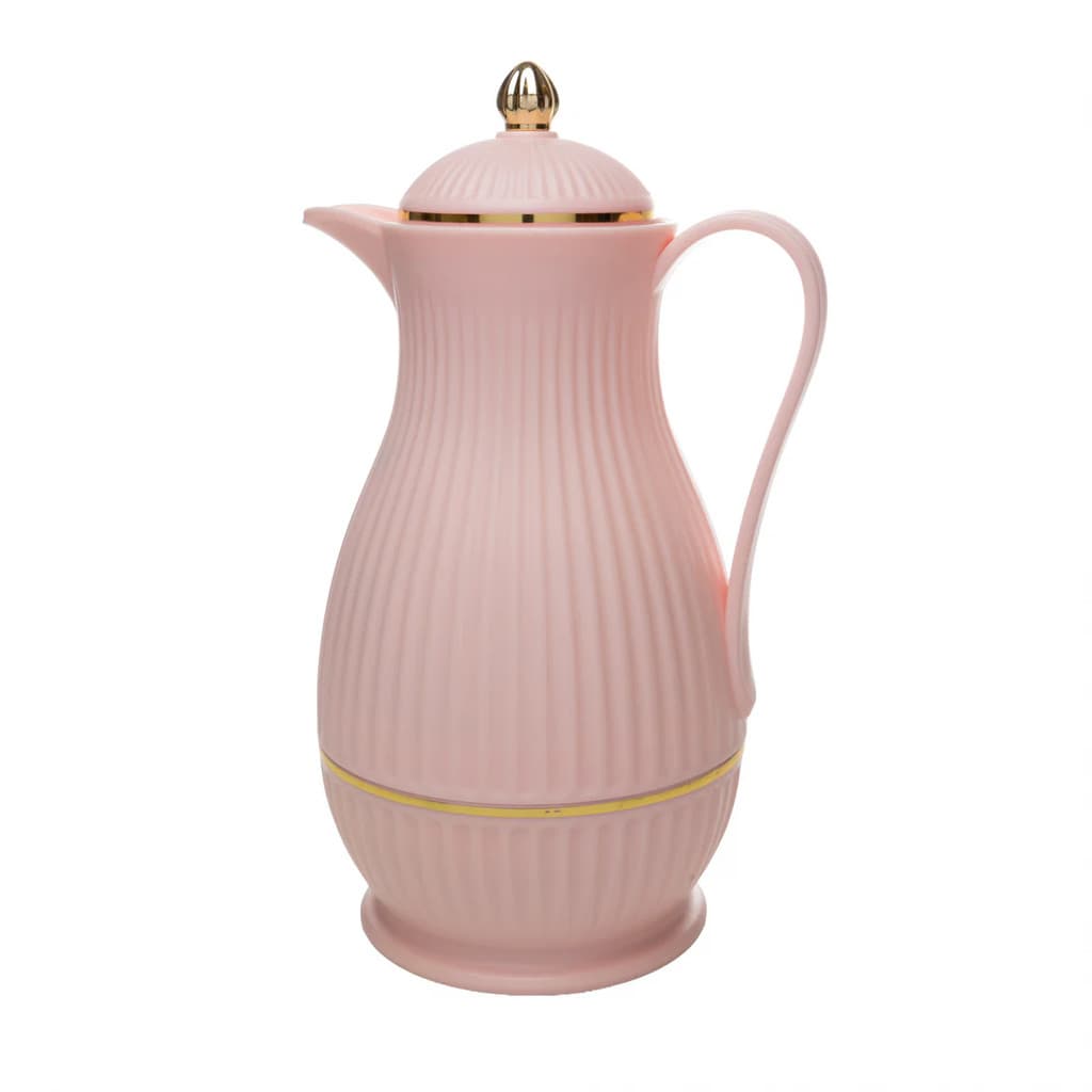 Garrafa Térmica de Plástico Baronesa Rosa 1 Litro Wolff