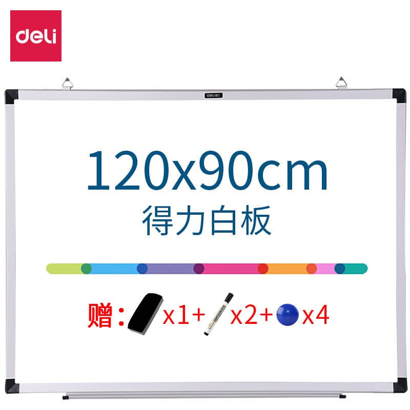 Quadro branco Deli 7865B 1200 * 900 (branco)
