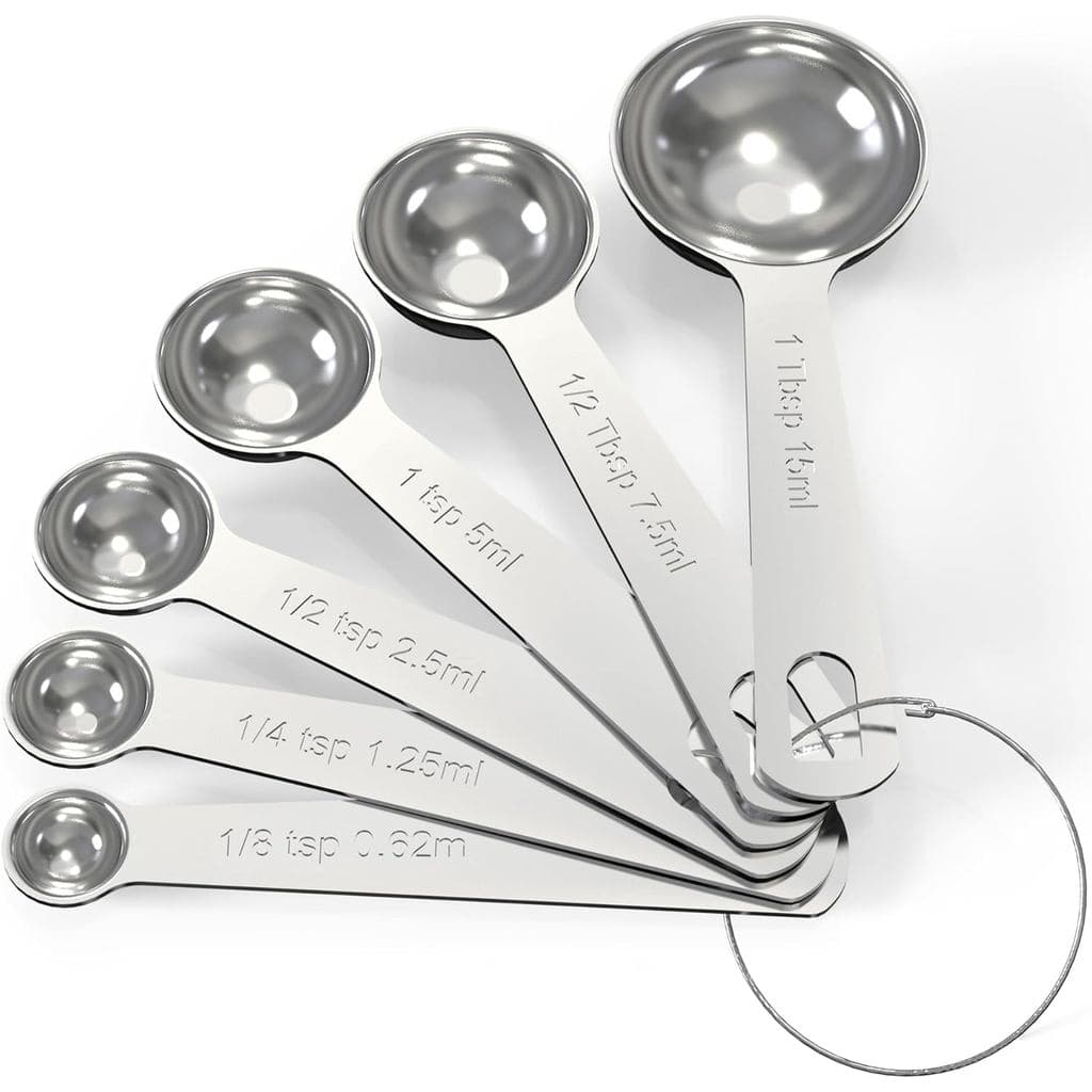 Conjunto de Colheres Medidoras de Aço Inoxidável TILUCK, Colher para Café, Utensílios de Cozinha para Cozinhar e Assar,