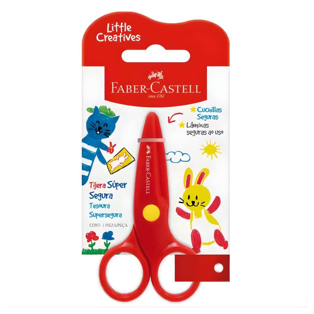 Tesoura Super Segura - Faber Castell