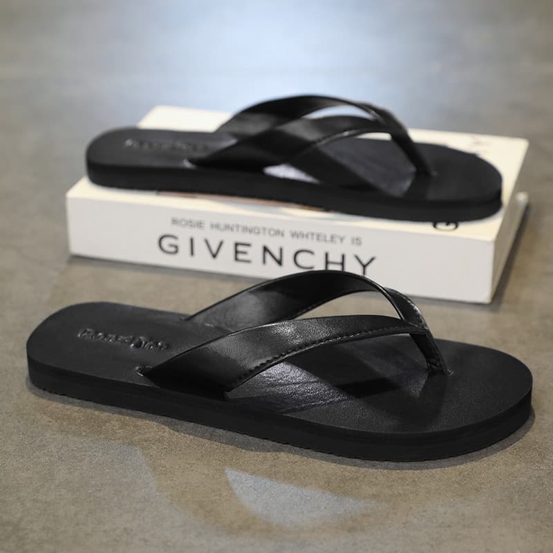 Guangdong Flip-Flops Masculino Verão Exterior Desgaste Praia Flip-Flops Estudantes Masculinos Diariamente Leve Banho Ant