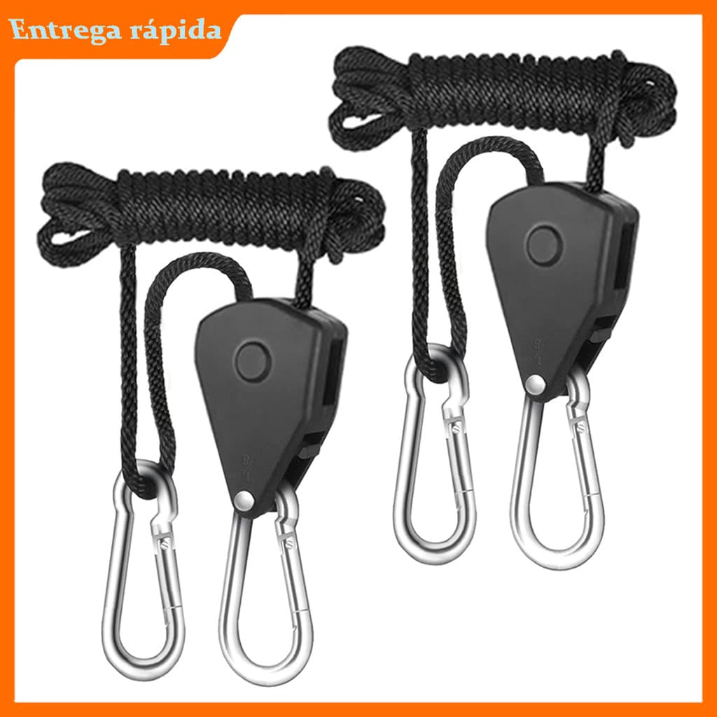 2 peças catraca de corda, gancho de corda ajustável, tiras de amarração ao ar livre, tiras de catraca retráteis