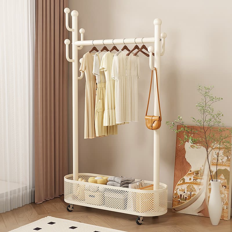 Cabide chão quarto cabide doméstico móvel interior roupas rack cabeceira simples cabide