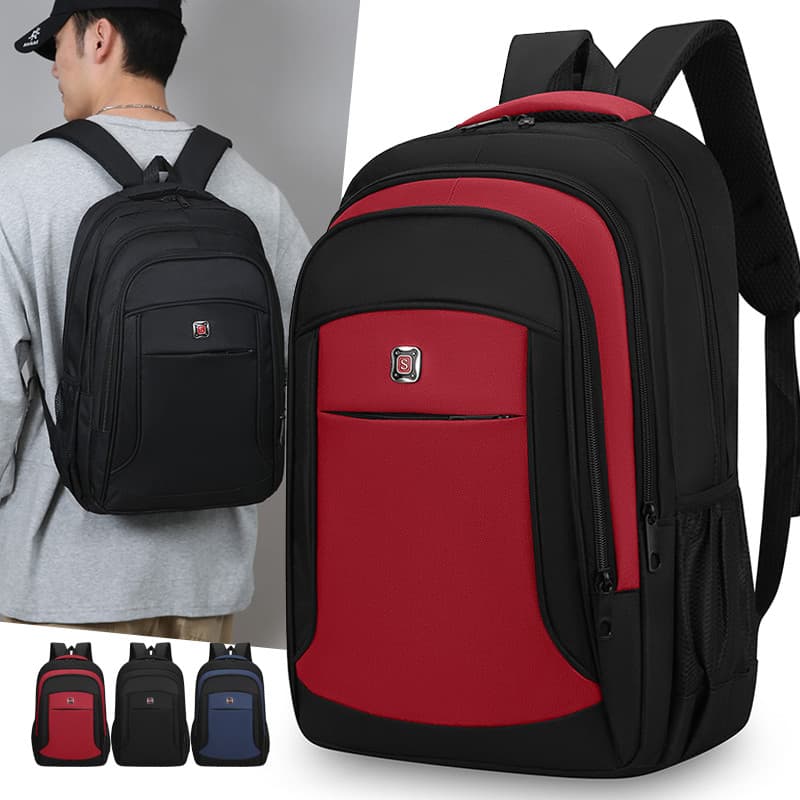 Nova mochila estudantes do ensino médio saco de escola grande capacidade viagem de negócios lazer mochila de computador