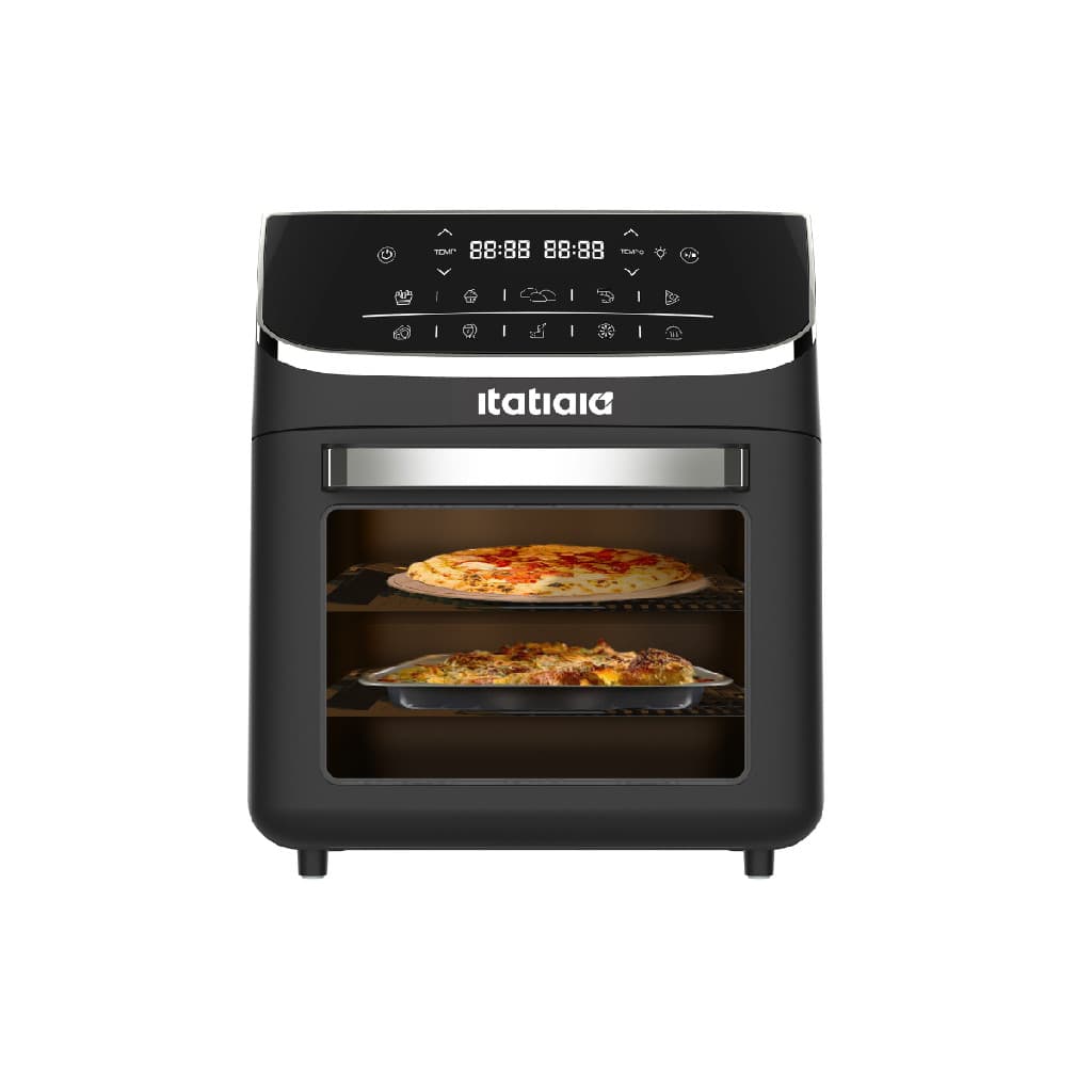 Fritadeira Air Fryer Forno Preto Oven 12L 900W Versatilidade 4 em 1